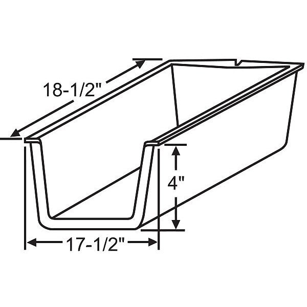 Drawer Insert, 17-1/2