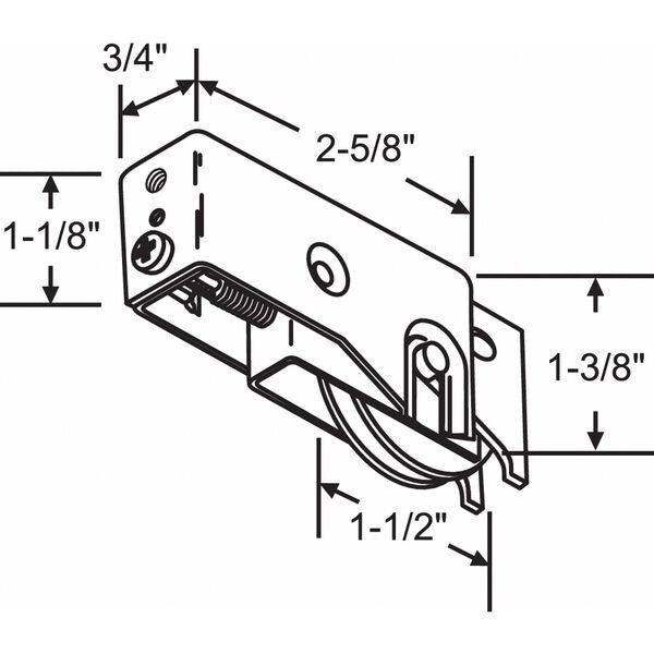 Roller Assembly 3-23/64