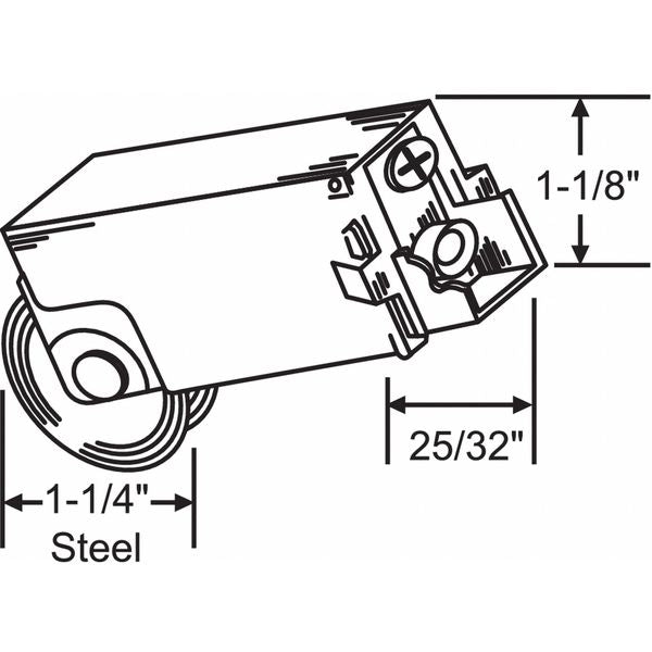 Roller Assembly 2-51/64