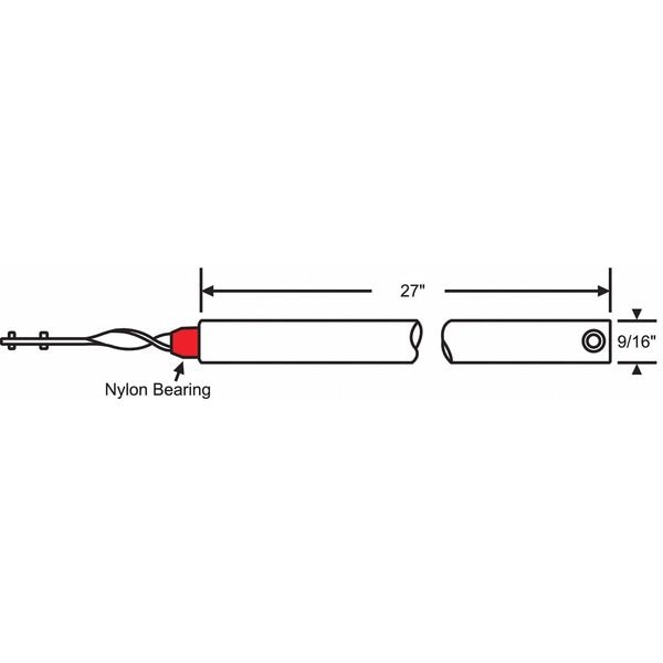 Tube Balance, Tilt Window, 28