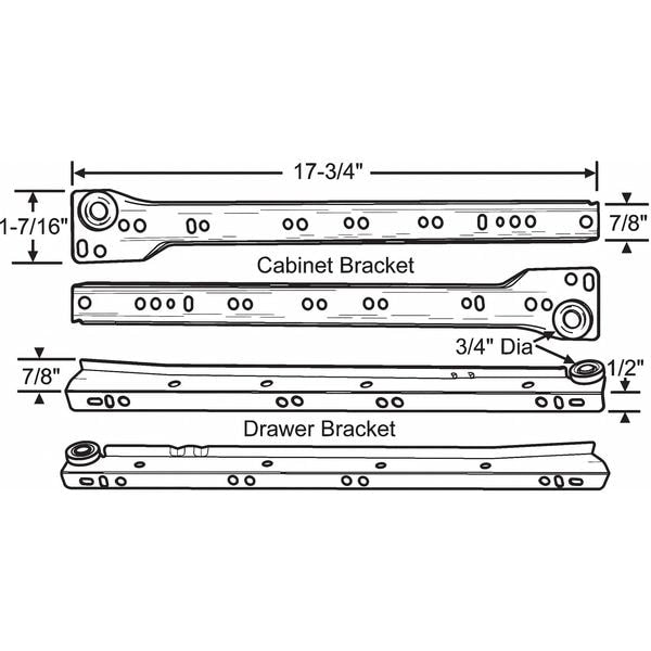 Drawer Slide, 18