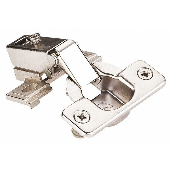 1 1/2 in W x 2 in H Nickel Door and Butt Hinge