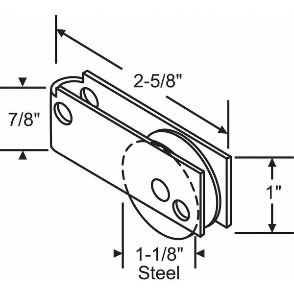 Roller Assembly 2-5/8