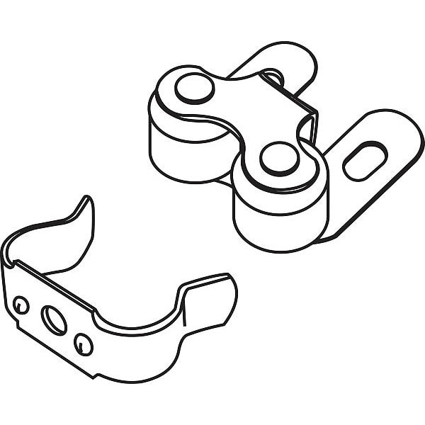 Cabinet Catch, Silver, Catch 1