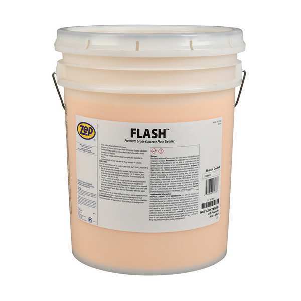 Concrete Floor Cleaner, Powder, Drum, 40 lb, Concentrated, Pine