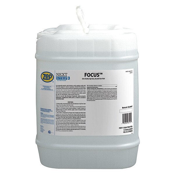 Floor Finish, 5 gal., Dry 30 min., RTU