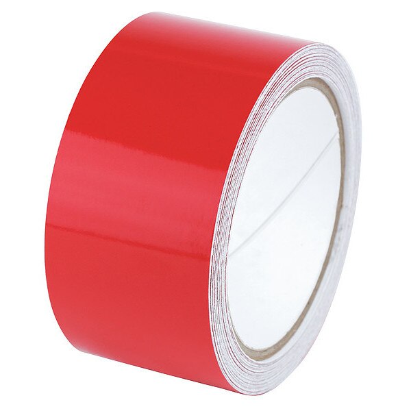 Reflective Marking Tape, Solid, Red, 2