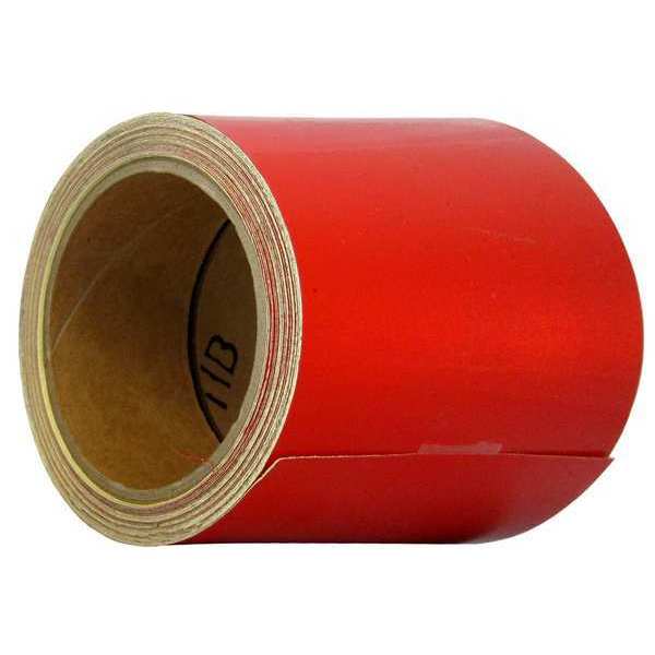 Reflective Marking Tape, Solid, Red, 4