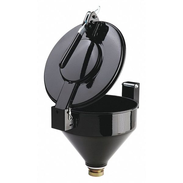 Drum Funnel, Black, 13