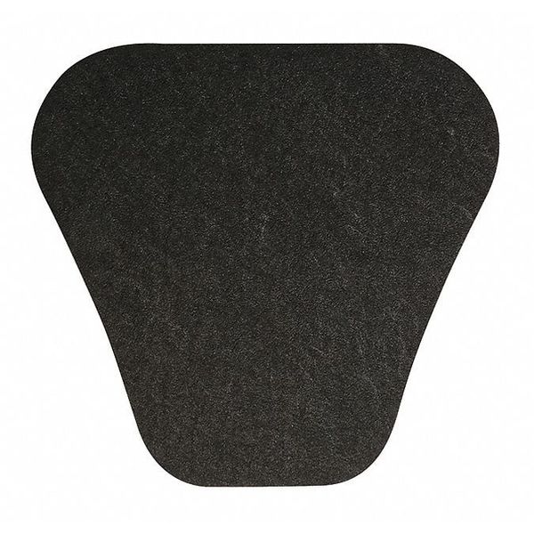 Black Urinal Floor Mat 19