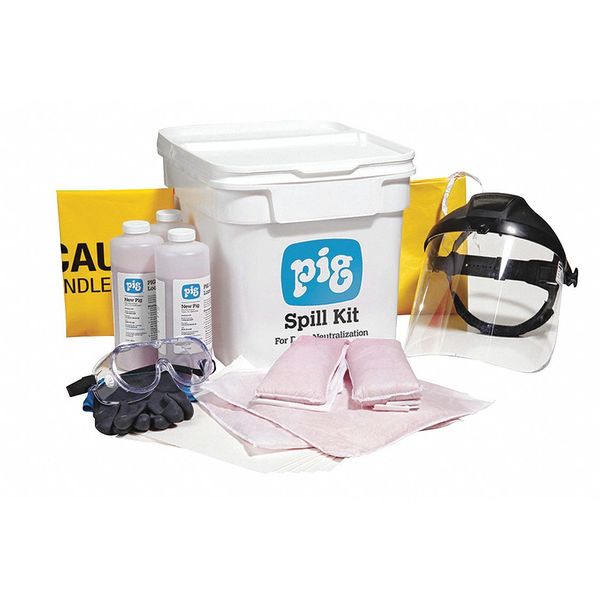 Base Neutralizing Spill Kit, 19-1/4