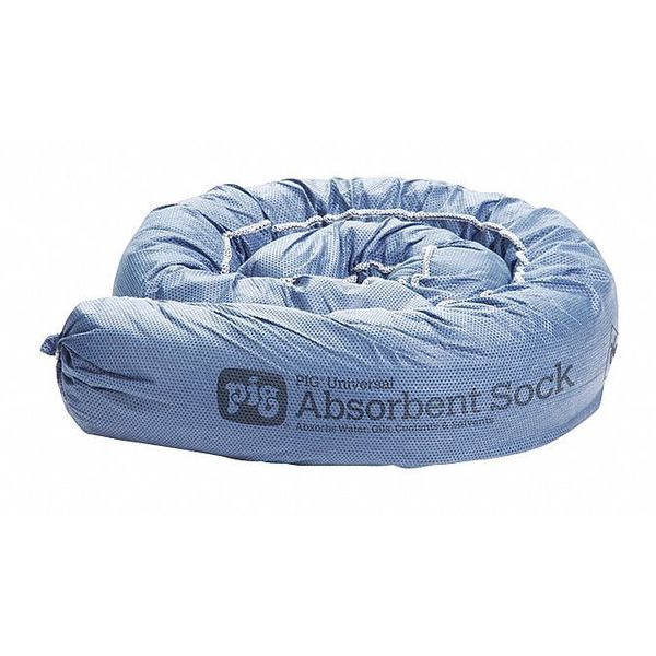 Sorbents, 12 gal. Water Absorbed, Blue, Polypropylene, 12 PK