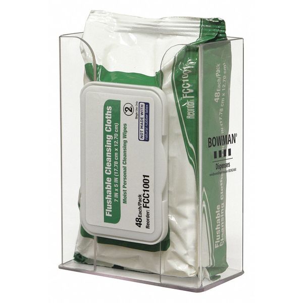 Wipe Dispenser, 1 Compartments, Clear