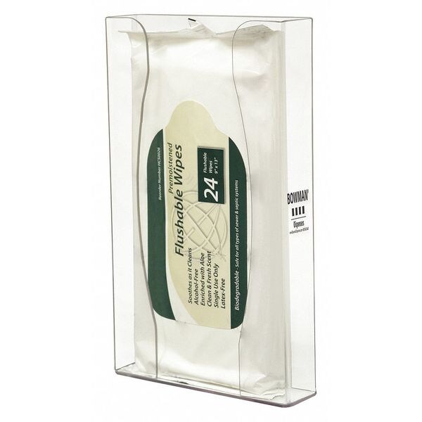 Wipe Dispenser, 1 Compartments, Clear