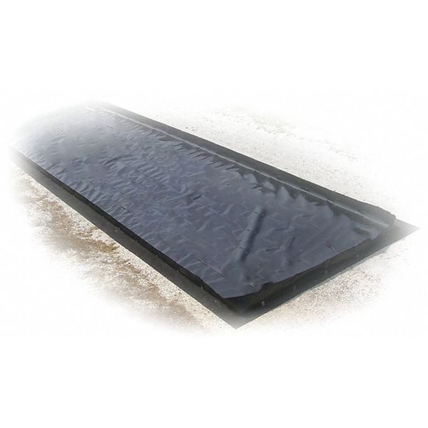 L-Bracket Berm, Black, 50 ft. L
