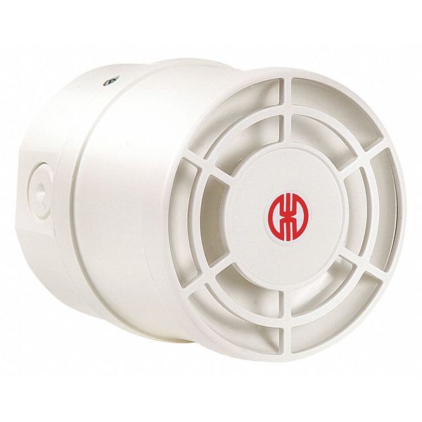 Multi-Tone Sounder, 115 to 230VAC, White
