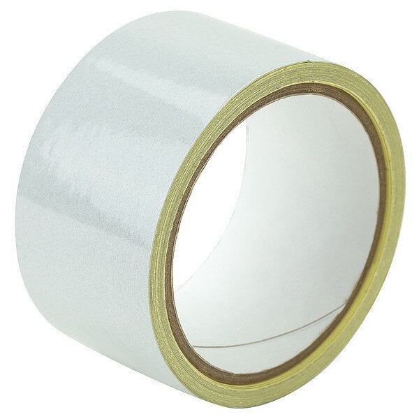 Reflective Marking Tape, Solid, White, 2