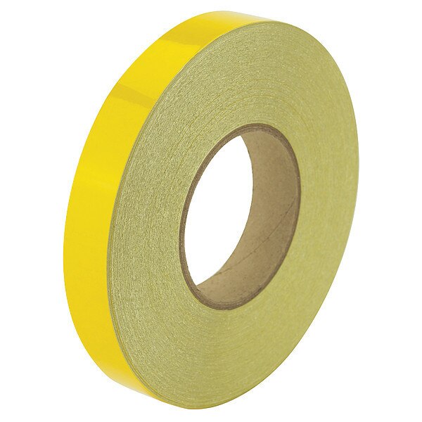 Reflective Marking Tape, Solid, Yellow, 1