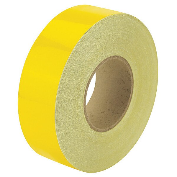 Reflective Marking Tape, Solid, Yellow, 2