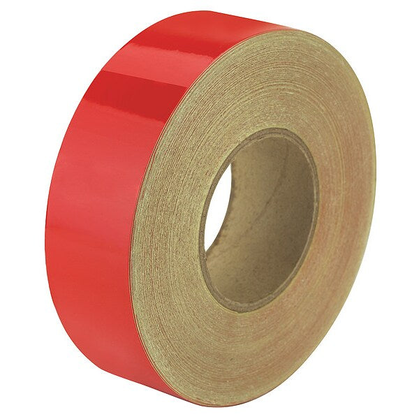 Reflective Marking Tape, Solid, Red, 2