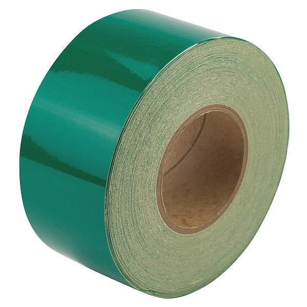 Reflective Marking Tape, Solid, Green, 3