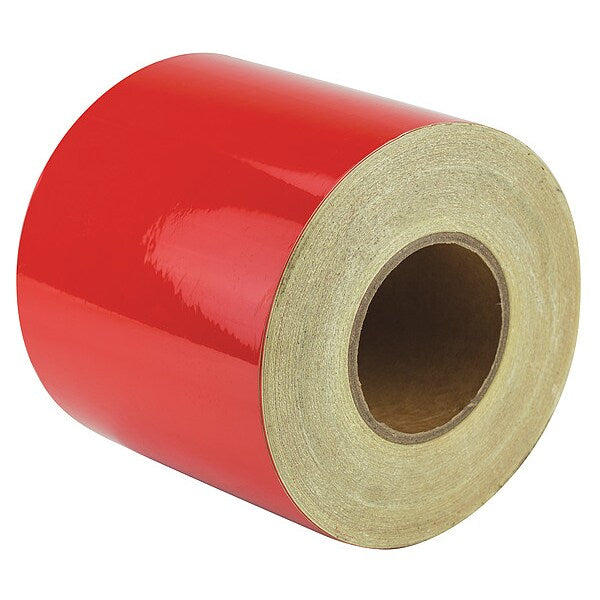 Reflective Marking Tape, Solid, Red, 6