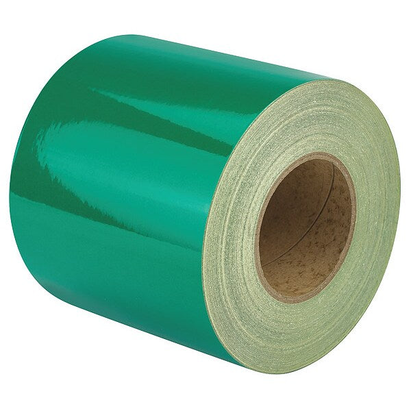 Reflective Marking Tape, Solid, Green, 6