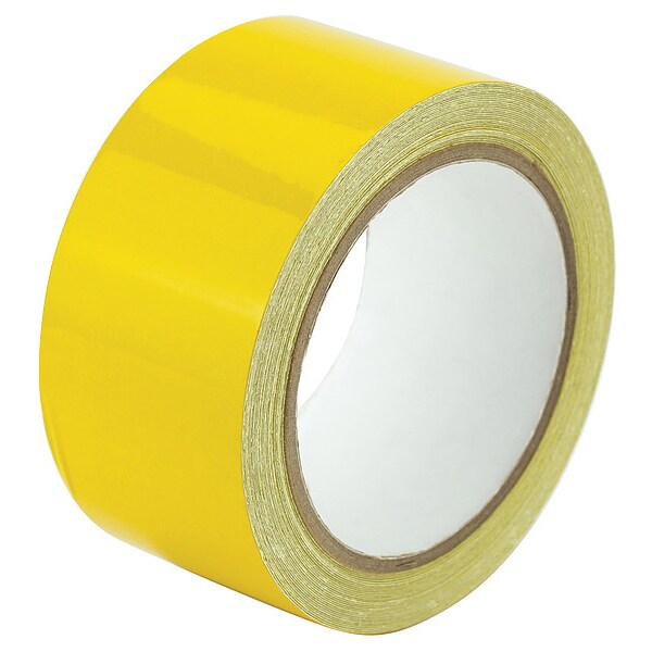 Reflective Marking Tape, Solid, Yellow, 2