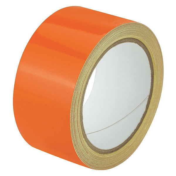 Reflective Marking Tape, Solid, Orange, 2