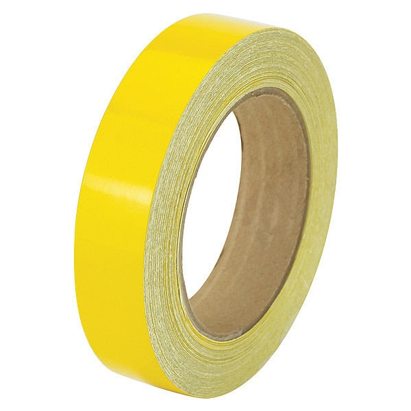Reflective Marking Tape, Solid, Yellow, 1