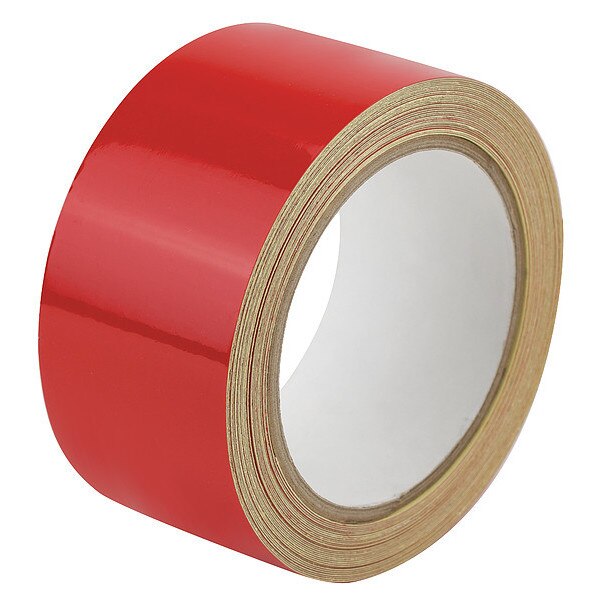 Reflective Marking Tape, Solid, Red, 2