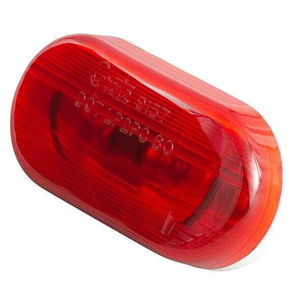 Clearance/Marker Lamp, Lens Optic, Red
