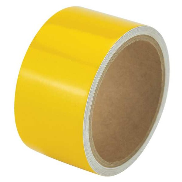 Reflective Marking Tape, Solid, Yellow, 2