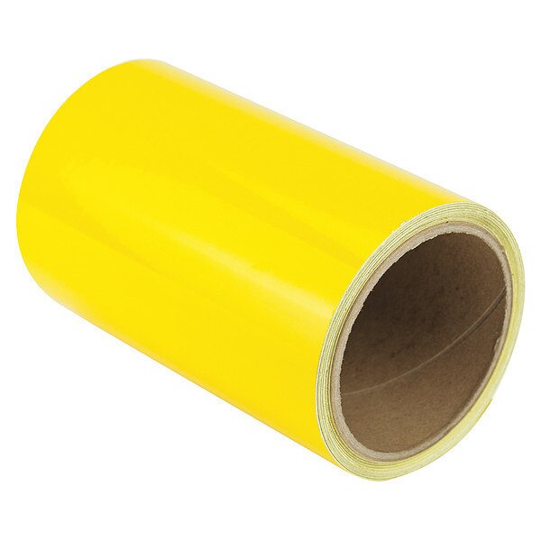Reflective Marking Tape, Solid, Yellow, 6