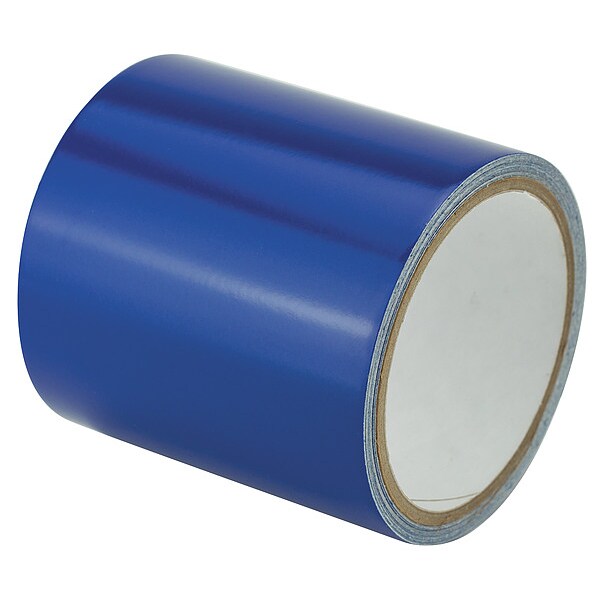 Reflective Marking Tape, Solid, Blue, 4