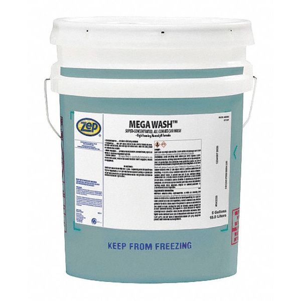 5 Gal. All Climate Car Wash Pail, Green, Liquid