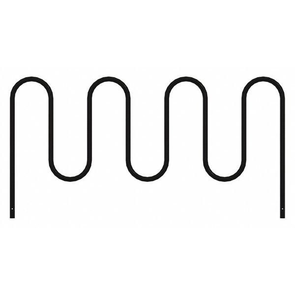 Bike Rack, Black, 36