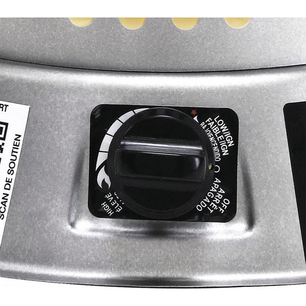 Convection Portable Gas Heater, Liquid Propane, 15,000 to 25,000 BtuH