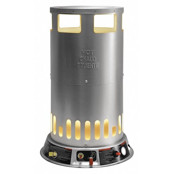 Convection Portable Gas Heater, Liquid Propane, 15 29/32 in Wx