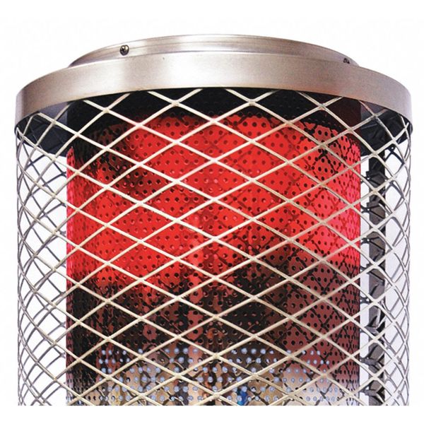Radiant Portable Gas Heater, Natural Gas, 50,000 to 100,000 BtuH