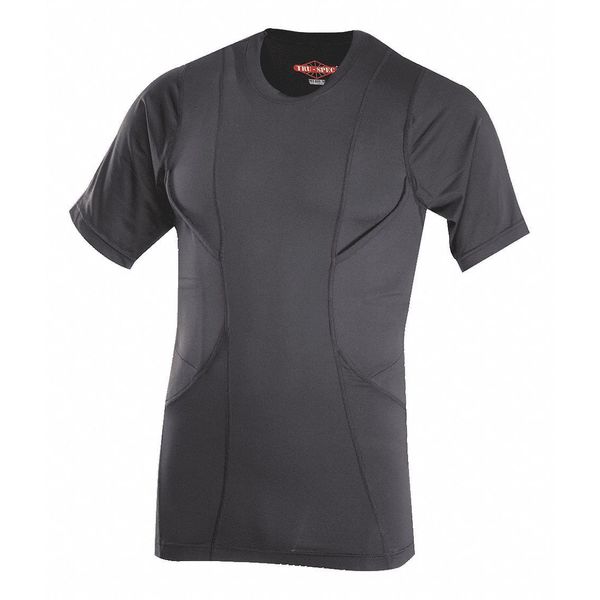 Concealed Holster Shirt, 2XL, Black