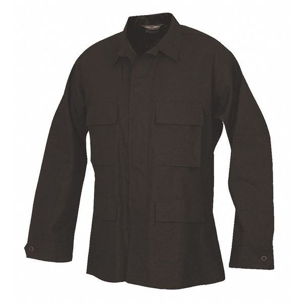 BDU Coat, Black, L, Regular