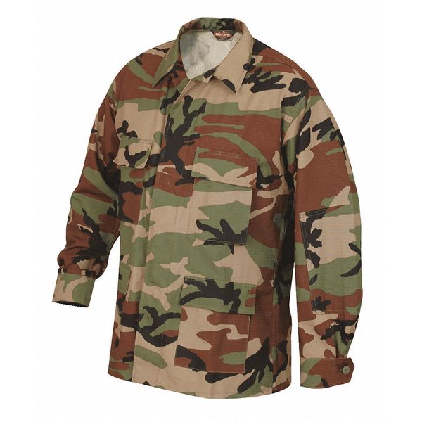 BDU Coat, Woodland, XL, Long