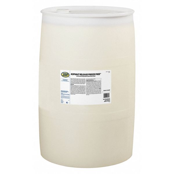55 Gal. Asphalt Non-foaming Release Agent Drum, Opaque White, Liquid