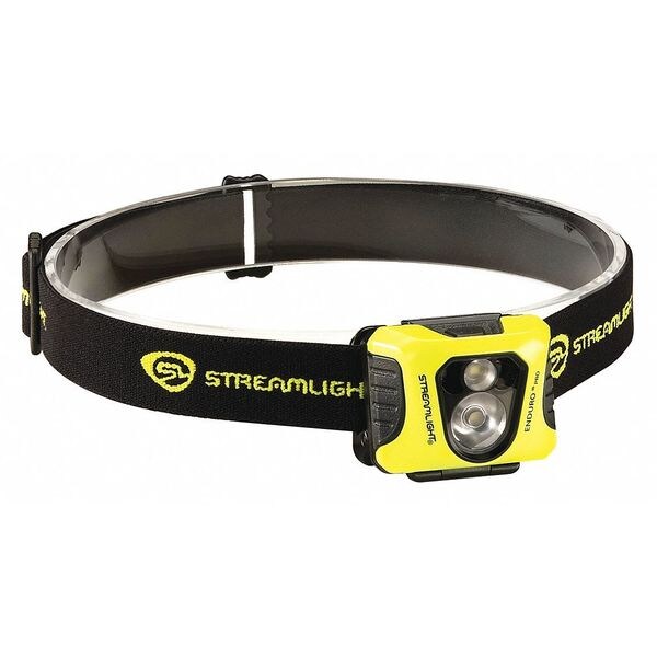 Headlamp, 200/75/25 lm, Yellow Body, LED