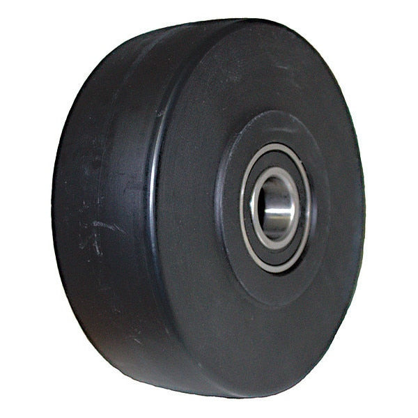 Caster Wheel, 3000 lb. Load, Black Wheel