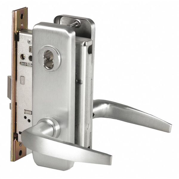 Door Lever Lockset, Mechanical, Storeroom