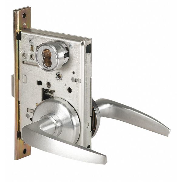 Door Lever Lockset, Mechanical, Classroom
