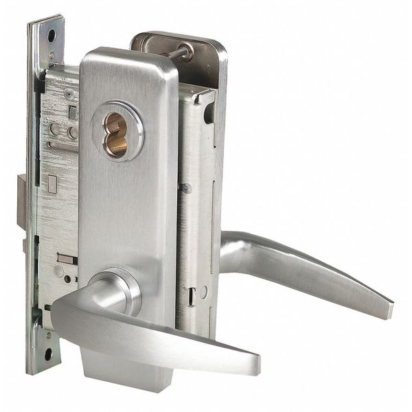 Door Lever Lockset, Mechanical, Classroom