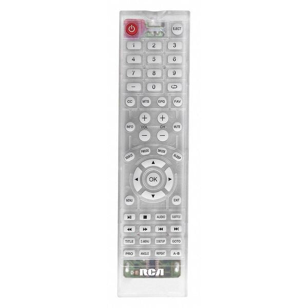 Remote Control, Plastic, IR, Clear Color